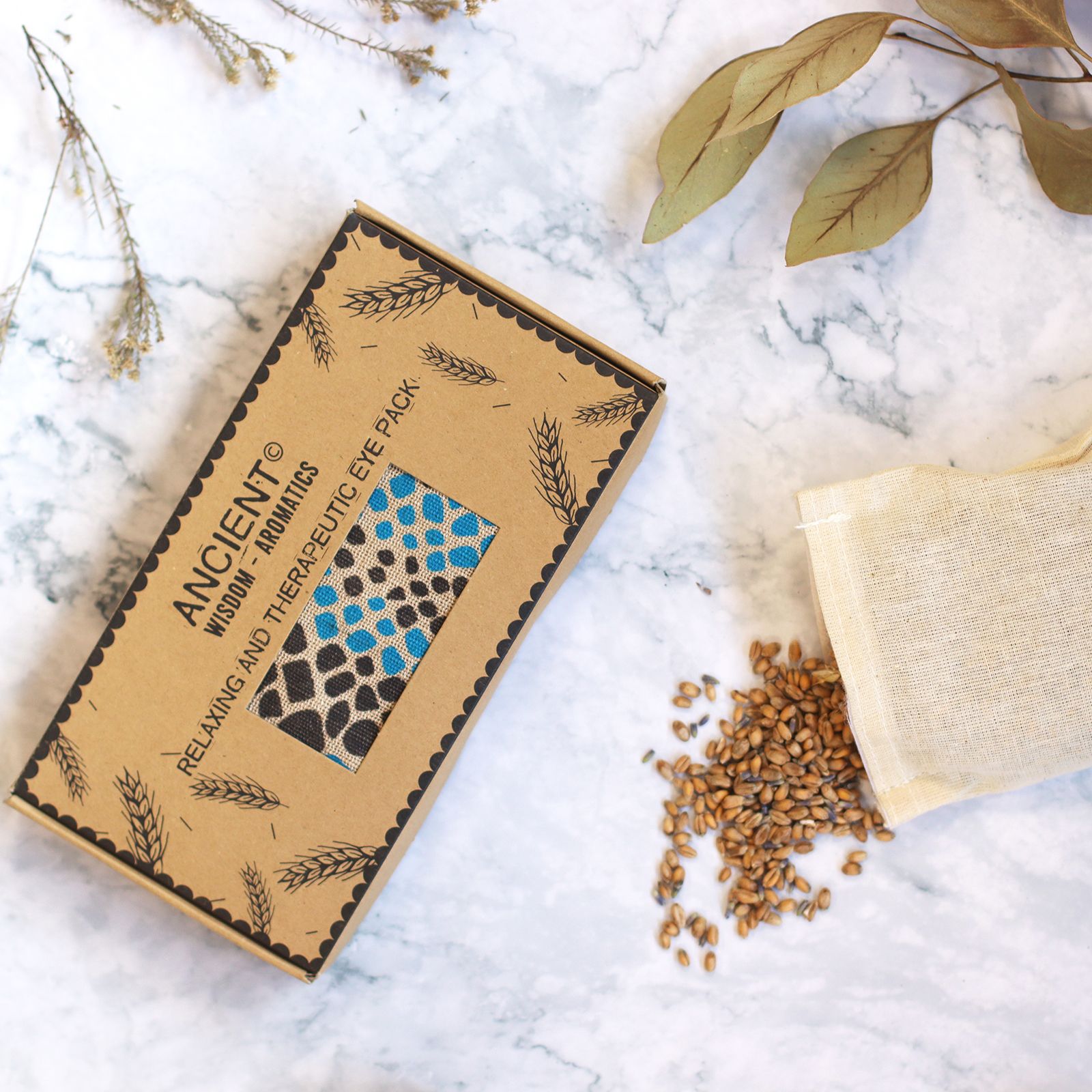 Lavender Eye Pillow – Natural Cotton | Blue Viper