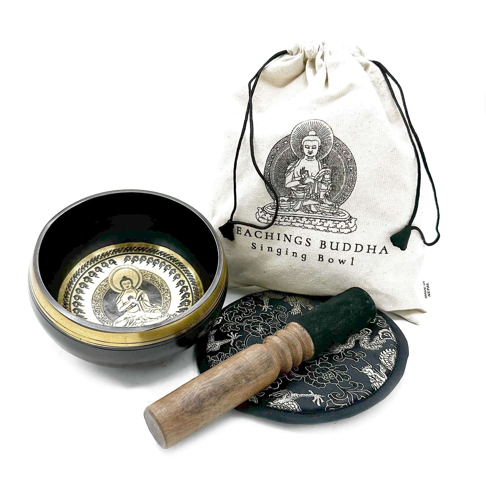 Hand Beaten Singing Bowl Set
