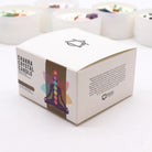 Large Seven Chakra Crystal Candle – Moon Beams