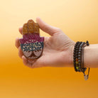 Soapstone Hamsa Incense Holder – Tree of Life