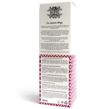 120ml Reed Diffuser – On Jasmine Wings