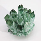 Decorative Green Ghost Quartz-Style Crystal Cluster – Approx. 8 cm