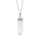 Rock Quartz Point Pendant – Handcrafted Gemstone