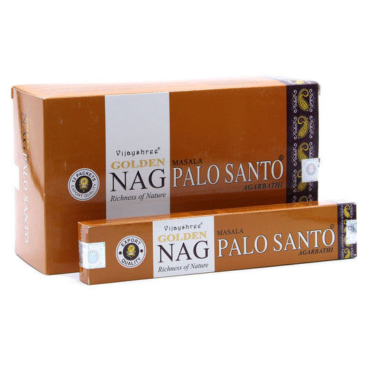 Golden Nag Palo Santo Incense – 15g