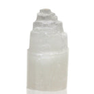 Natural Selenite Tower Lamp – 15 cm