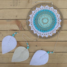 Natural Dream Catcher – Large | Turquoise Elemental Spirits
