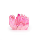 Decorative Aura Rose Halo Quartz-Style Cluster – Approx. 7–10 cm