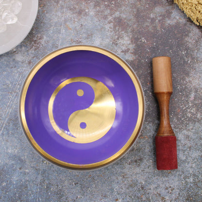 Large Yin & Yang Singing Bowl Set – 14cm