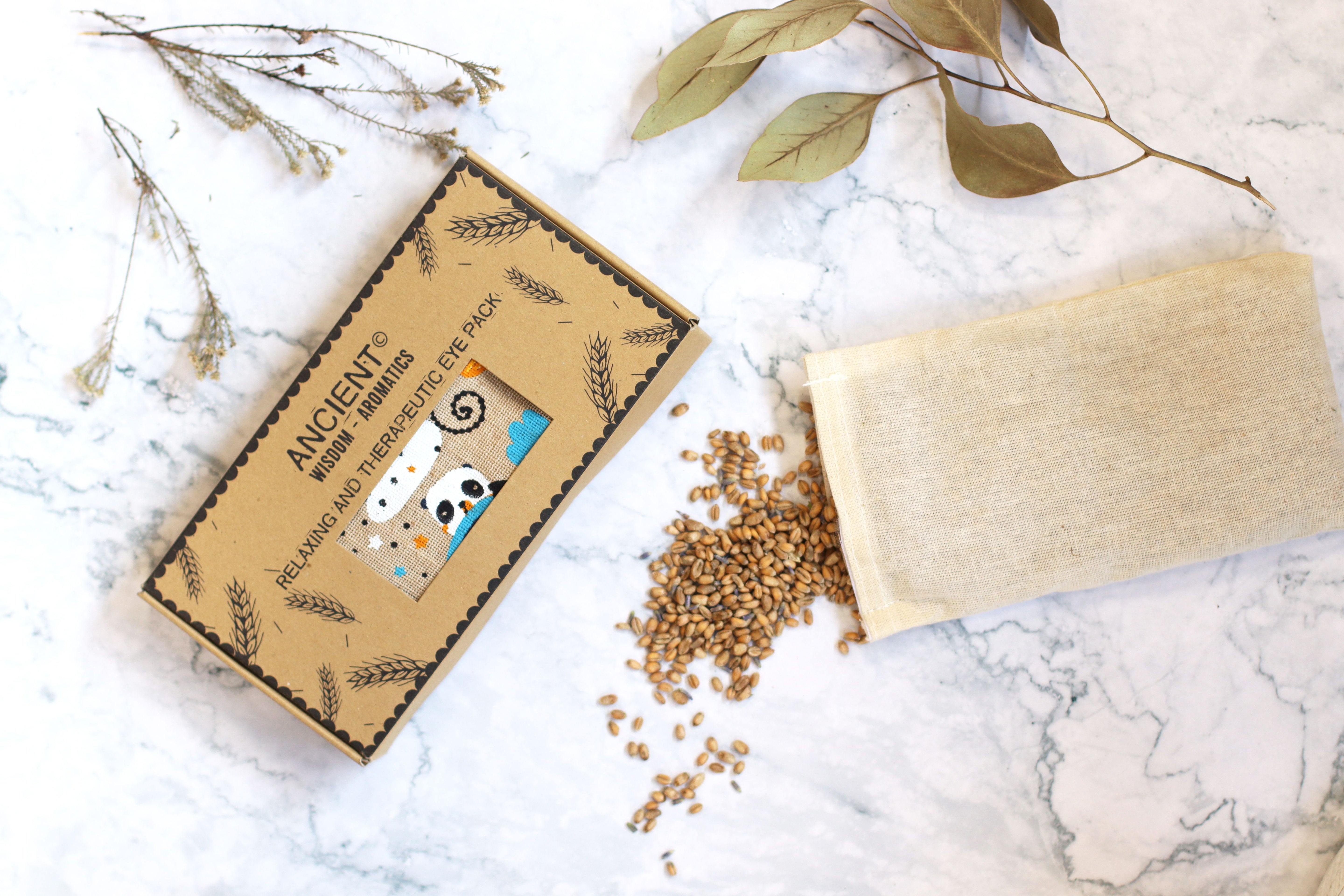 Lavender Eye Pillow in Gift Box – Sleepy Panda