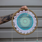Natural Dream Catcher – Large | Turquoise Elemental Spirits
