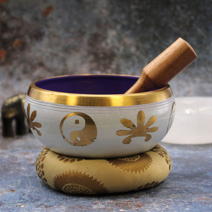 Large Yin & Yang Singing Bowl Set – 14cm