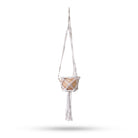 Macramé Hooped Plant Holder – Small | Natural (16 cm)