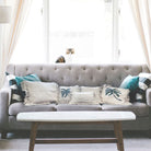 Linen Cushion Cover with Fringe – 45 × 45 cm