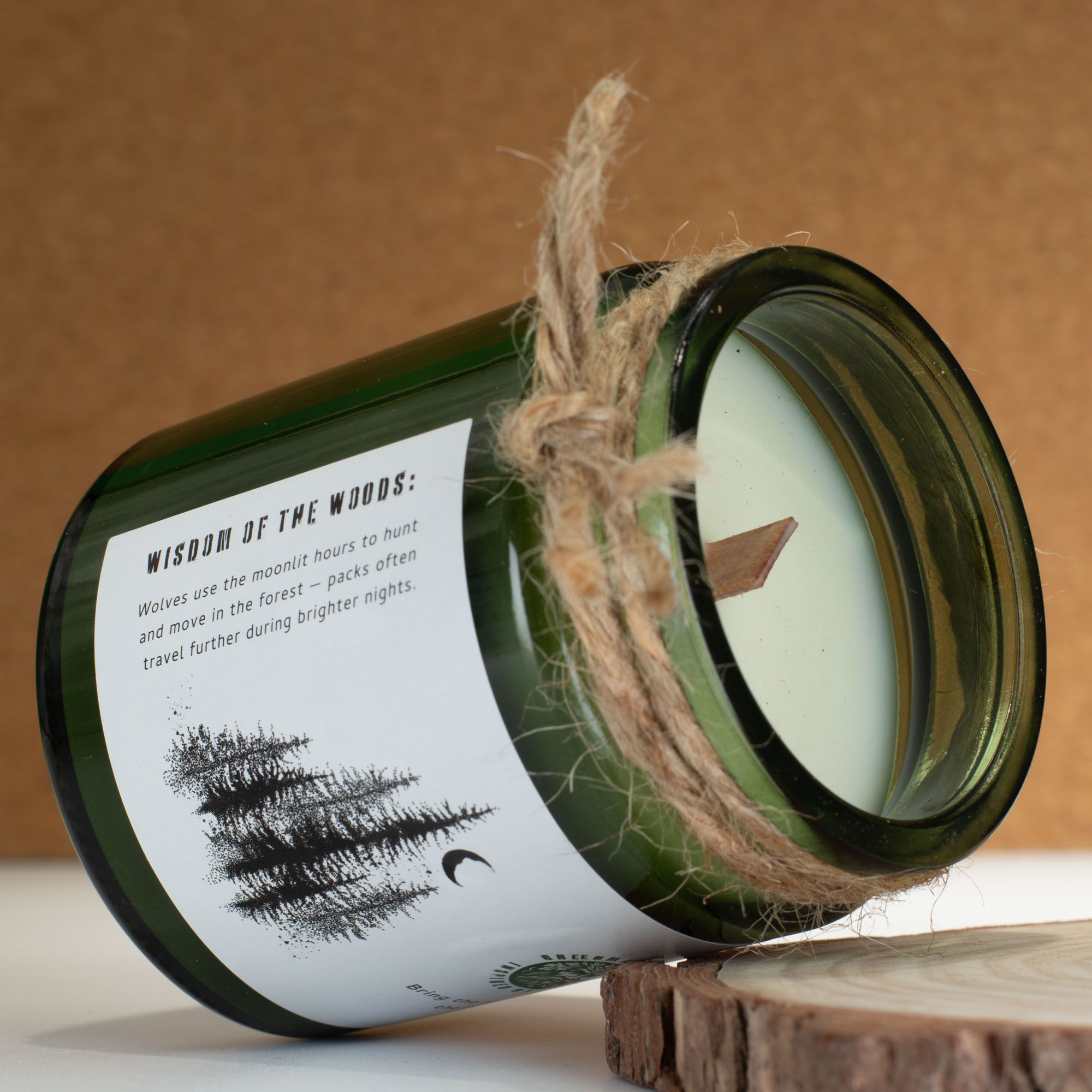 Wolf’s Moon Candle