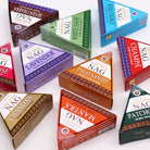 Golden Nag Champa Backflow Incense Cones – 10 Pack