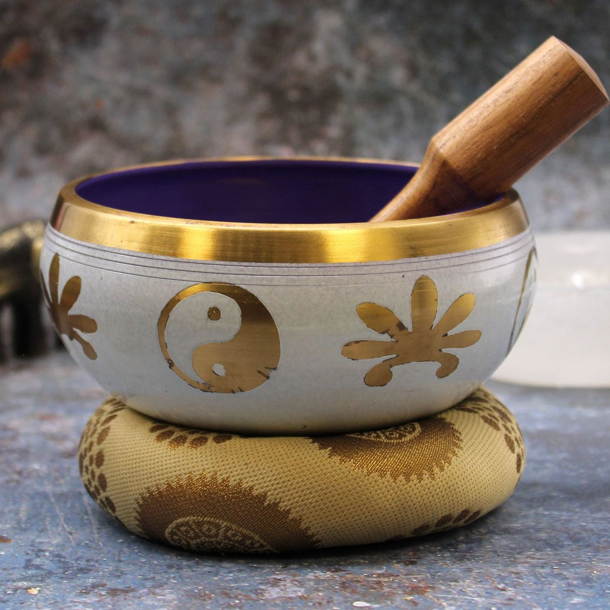 Large Yin & Yang Singing Bowl Set – 14cm