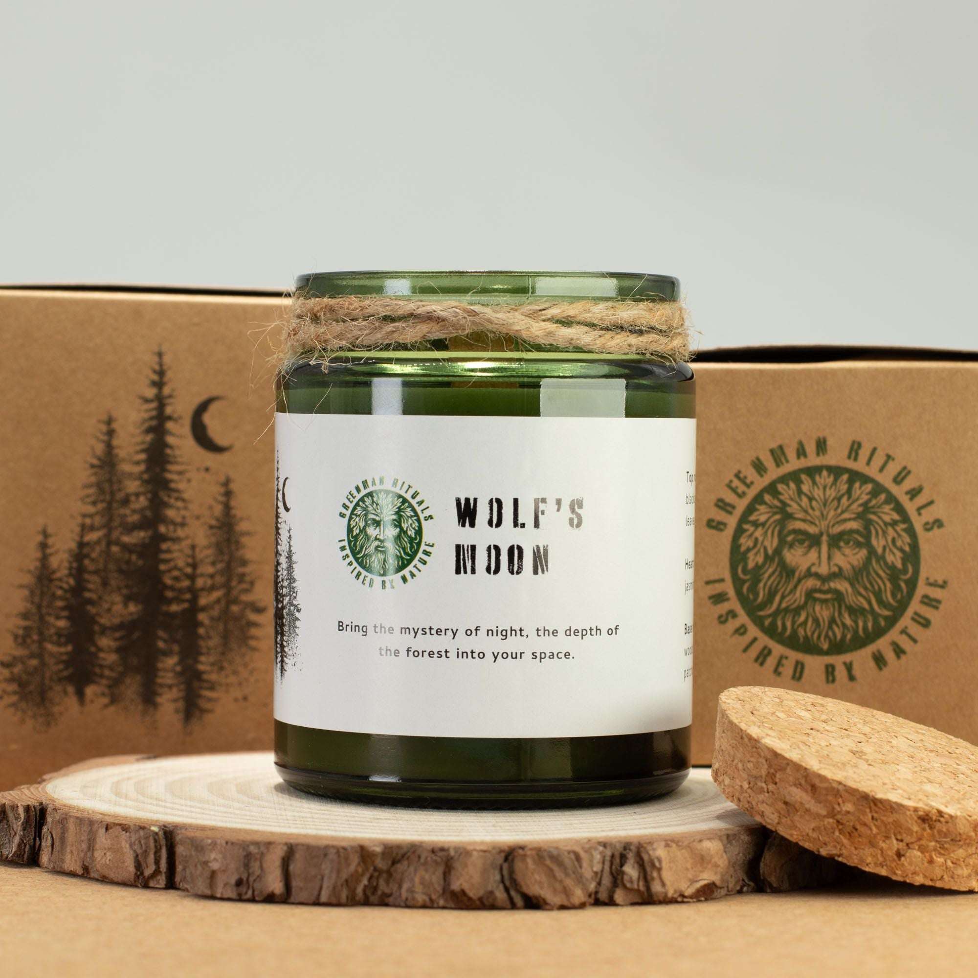 Wolf’s Moon Candle