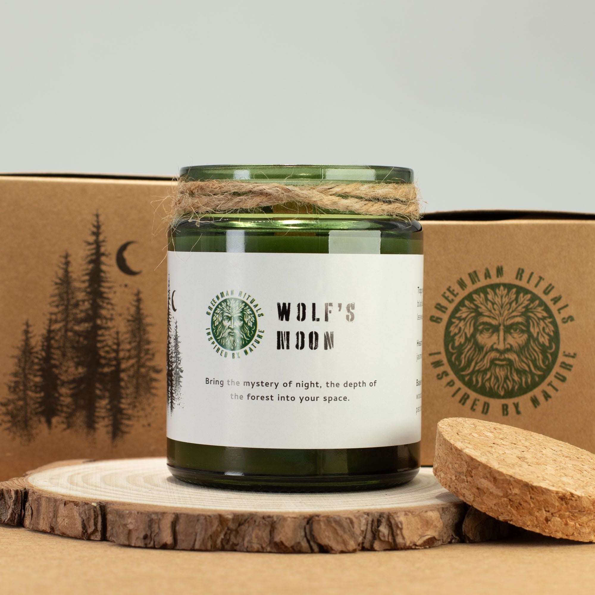 Wolf’s Moon Candle