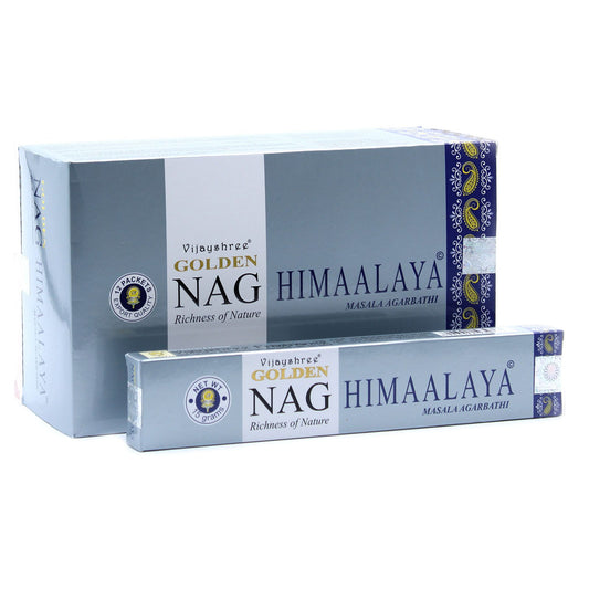 Golden Nag Himalaya Incense – 15g