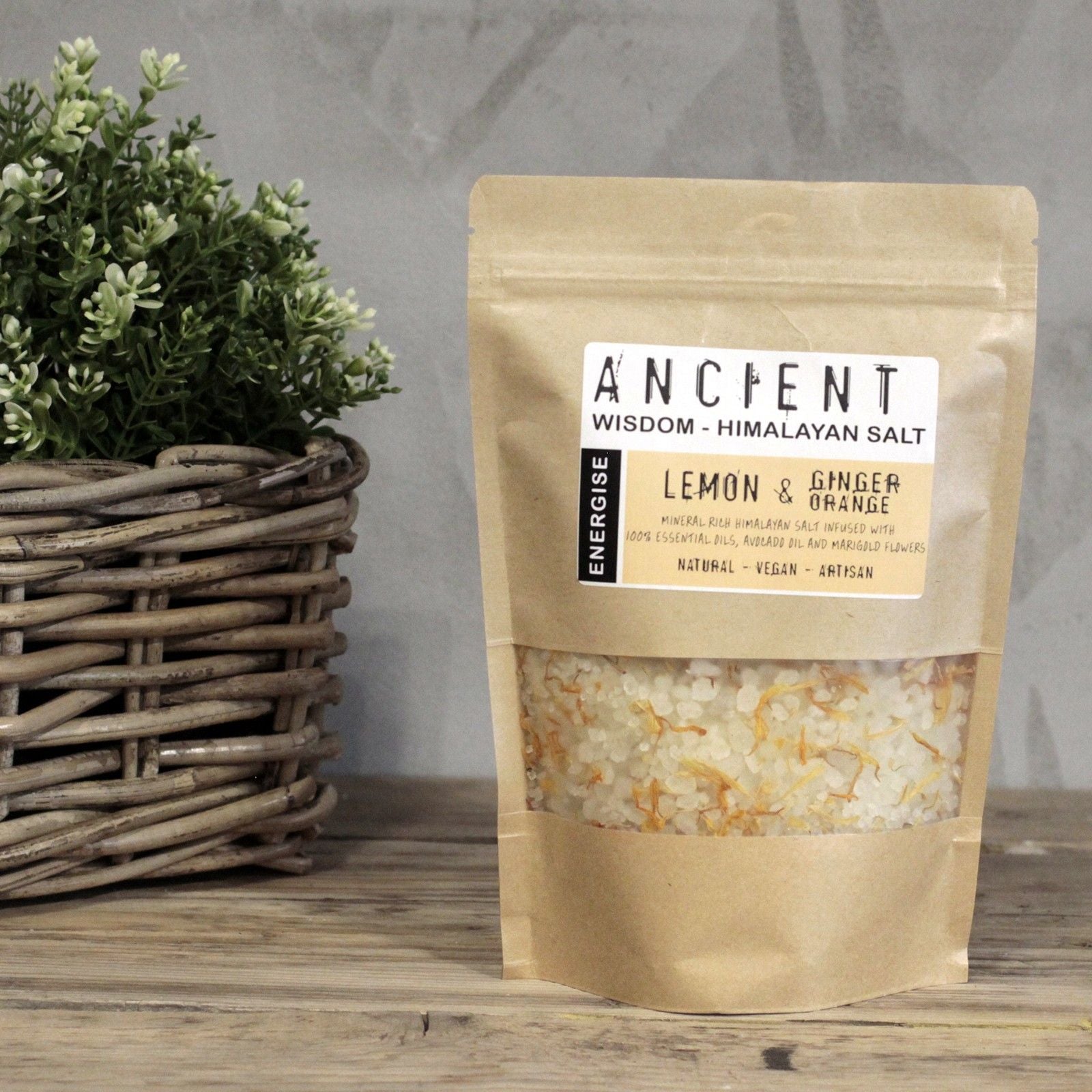 Himalayan Bath Salt Blend 500g - Energise 