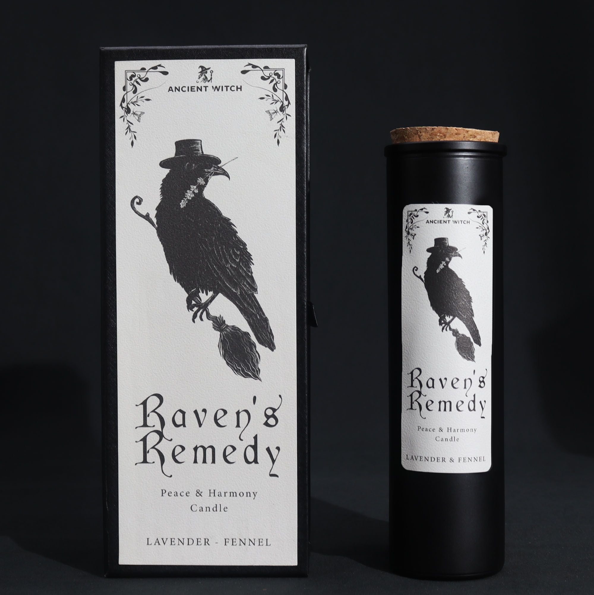 Ancient Witch Raven’s Remedy Purification Candle