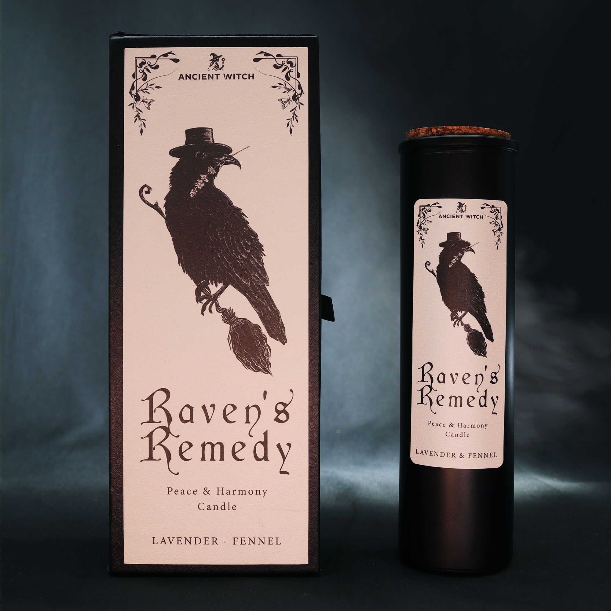 Ancient Witch Raven’s Remedy Purification Candle