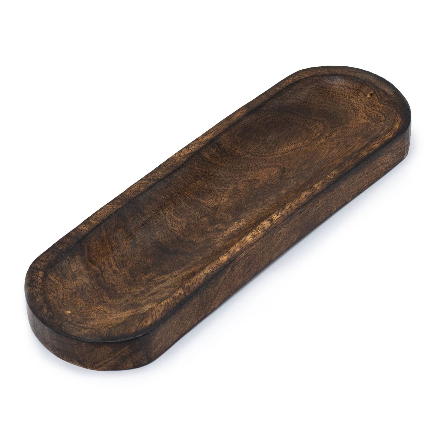 Large Mango Wood Incense Tray 30×10 cm