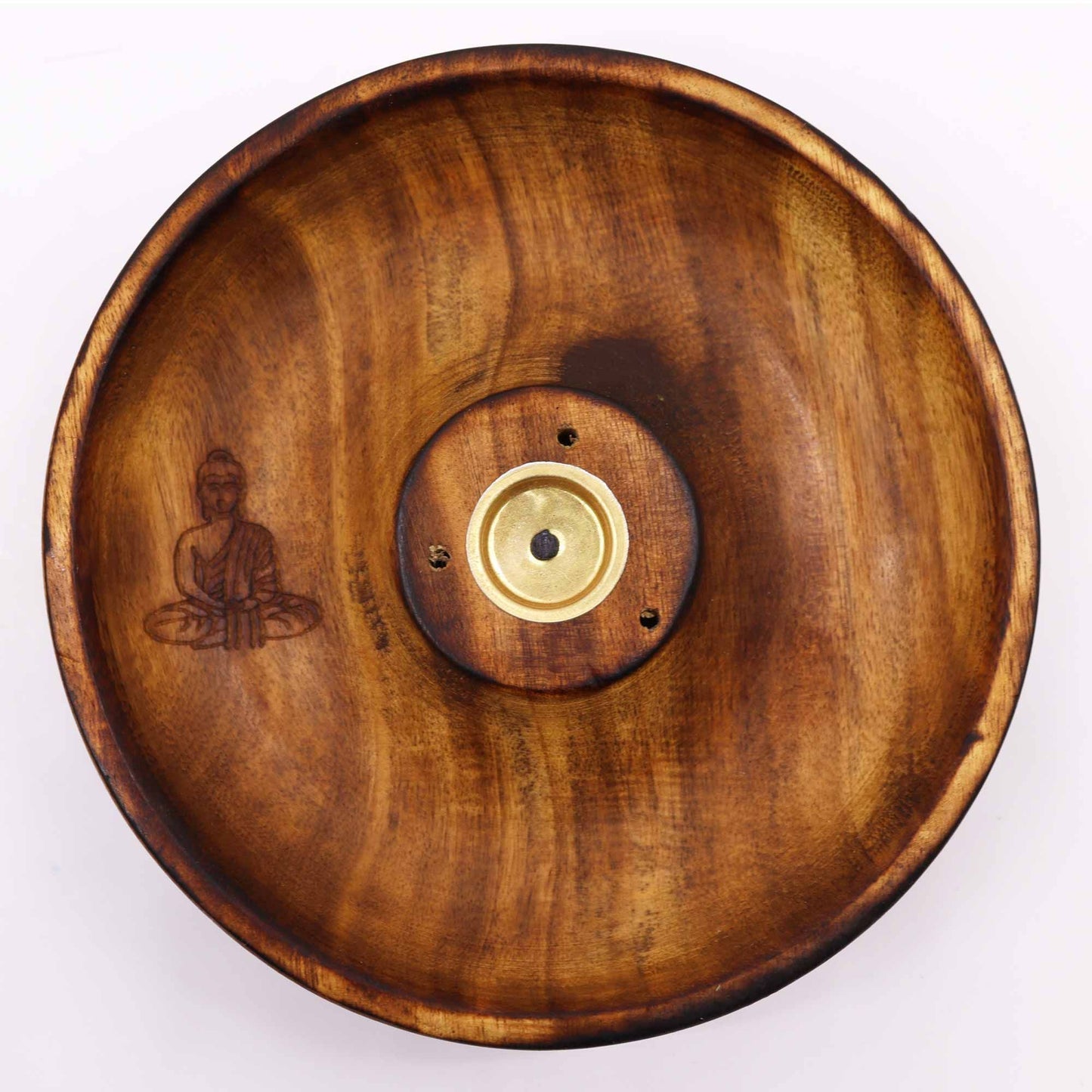 Incense Burner Disc – Buddha Design