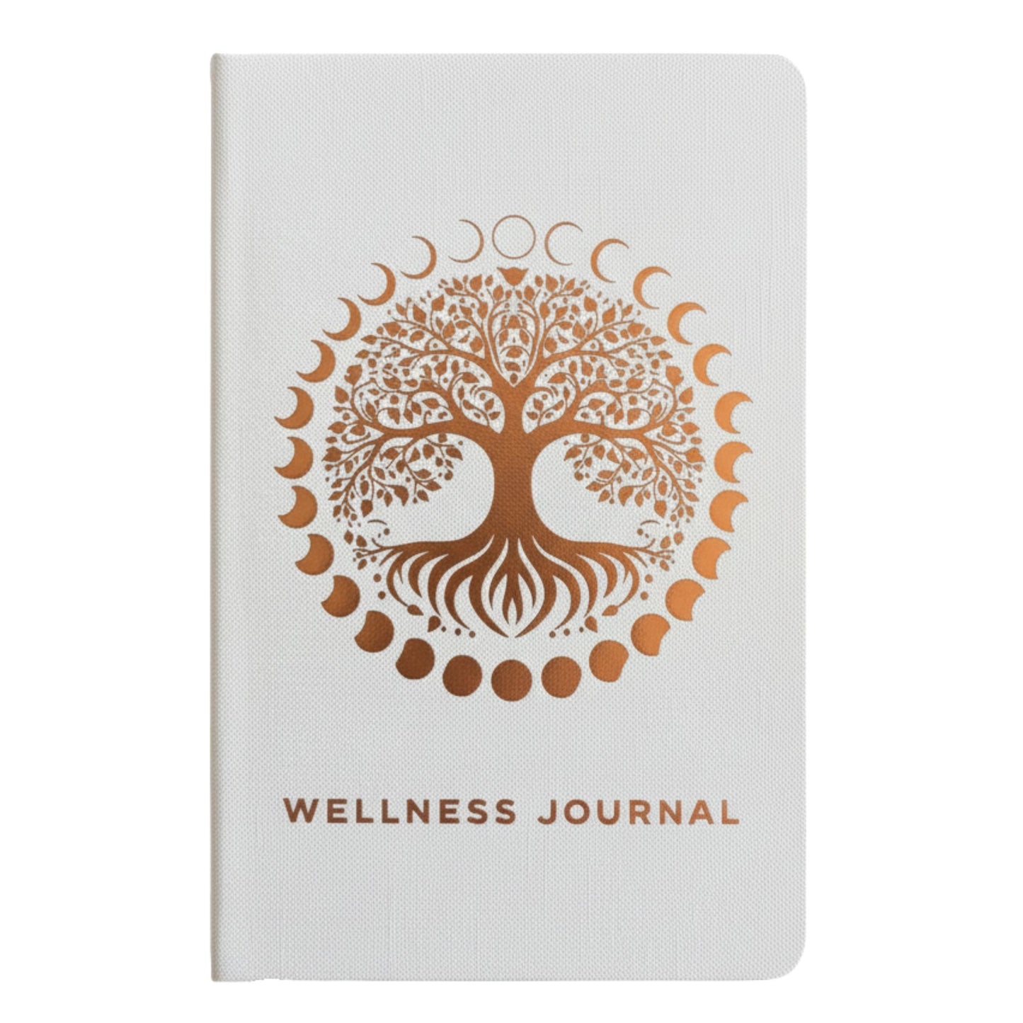 White Wellness Journal - 120 pages