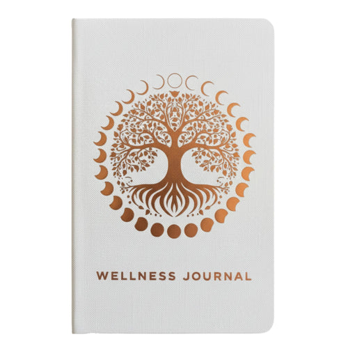 White Wellness Journal - 120 pages