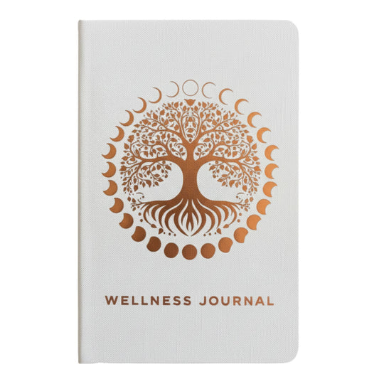 White Wellness Journal - 120 pages