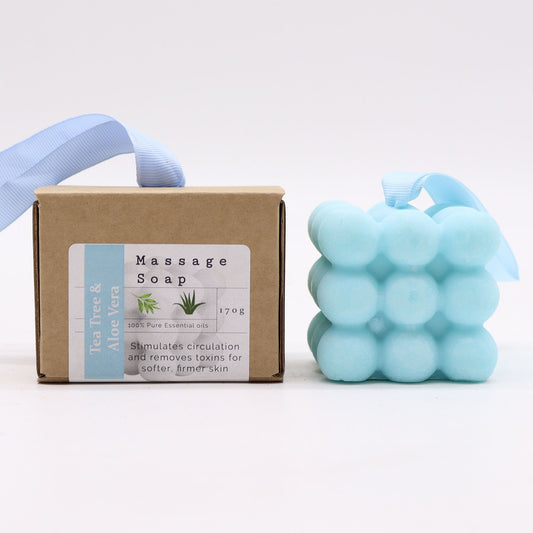 Tea Tree & Aloe Vera Massage Soap – Boxed