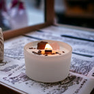 Chakra Crystal Candle – Sacred Chakra