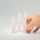Rose Quartz Crystal Tower – 11 cm