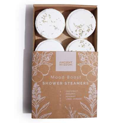 Zen Shower Steamers – Mood Boost Quartet