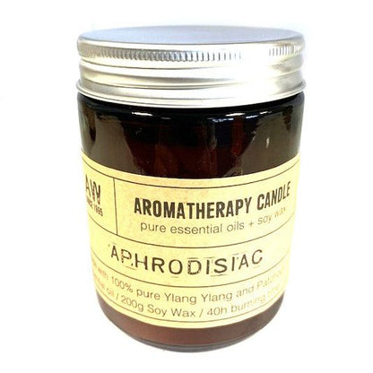 Aphrodisiac Soy Candle – Ylang Ylang & Patchouli (200g)
