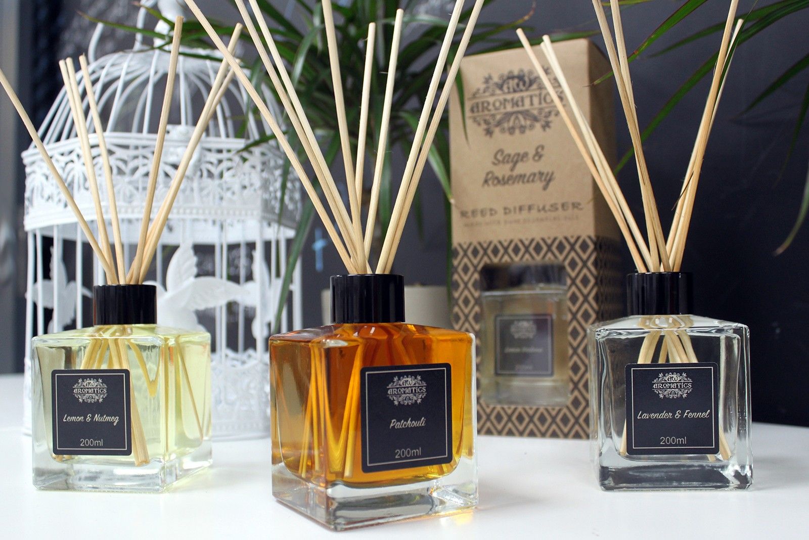 Lavender & fennel essential oil reed diffuser – 200 ml