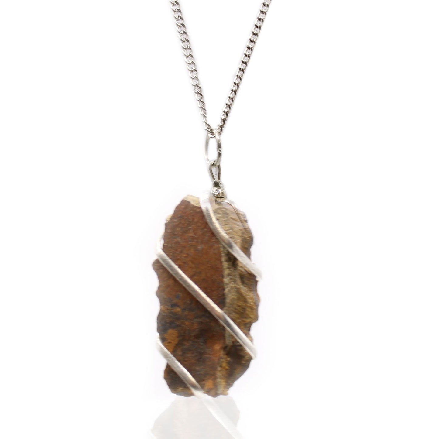Cascade Rough Tiger Eye Necklace