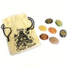 Large Chakra Stones Set – Oval Shape