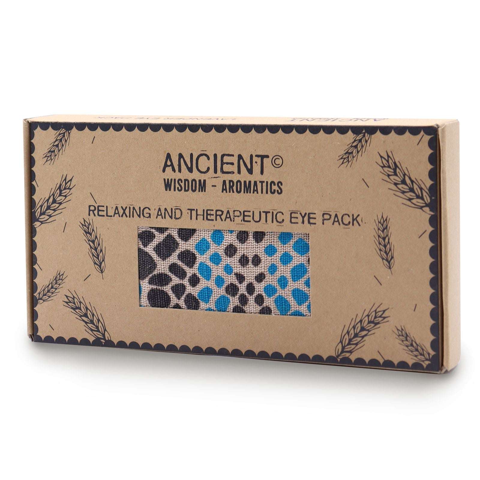 Blue Viper lavender eye pillow filled with wheat and lavender