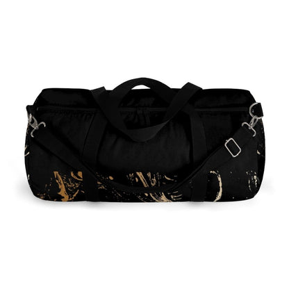 Black & Gold Duffel Bag – Carry-On Travel Bag