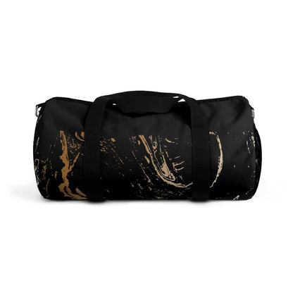 Black & Gold Duffel Bag – Carry-On Travel Bag