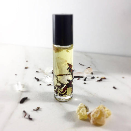 Essential Oil Blend with Crystals