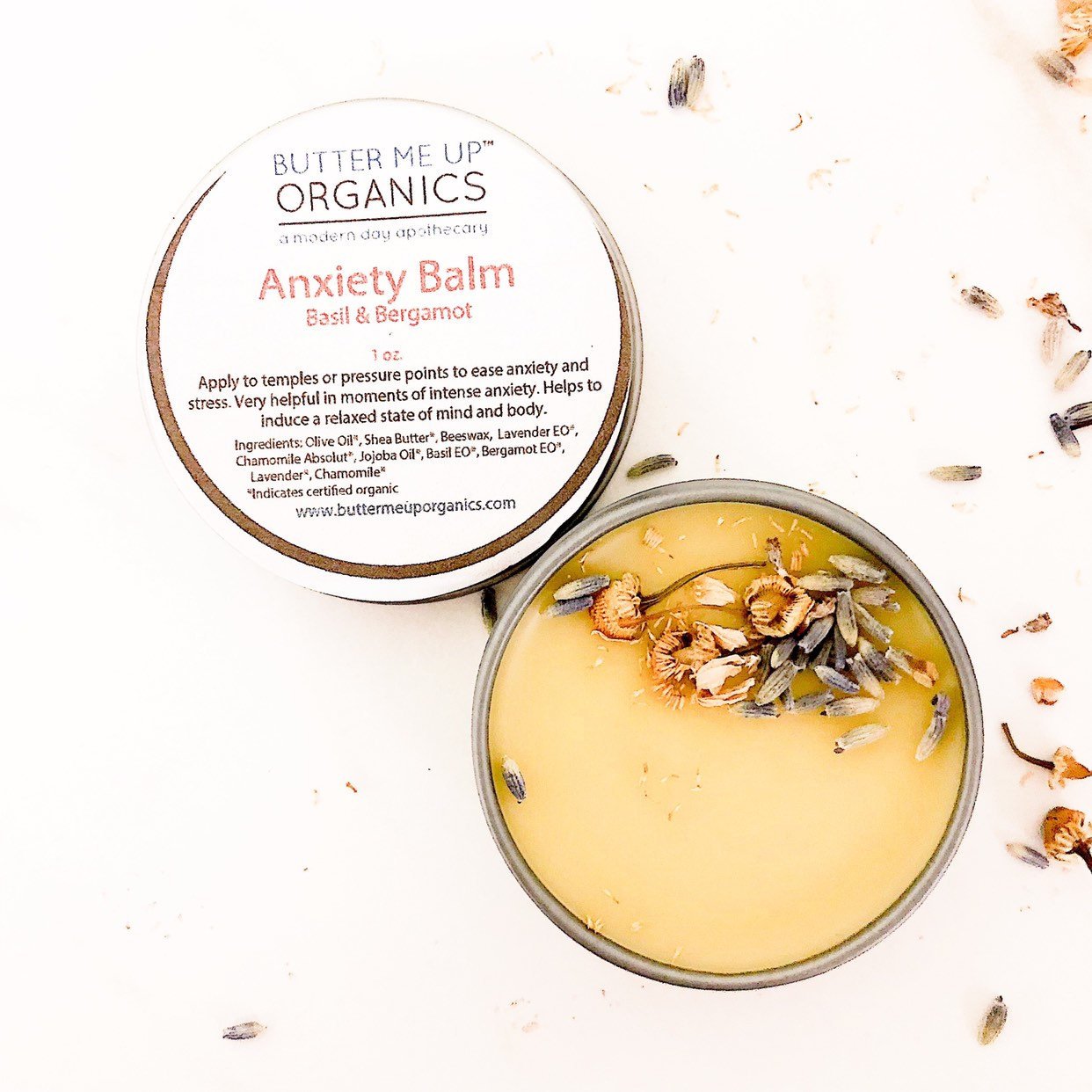 Organic Anxiety & Stress Relief Balm