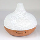 Santorini shell aroma diffuser with cool mist and 7 colour LED light