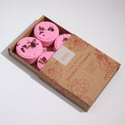Wellness shower steamers with Rose Geranium Bergamot and Grapefruit four pack